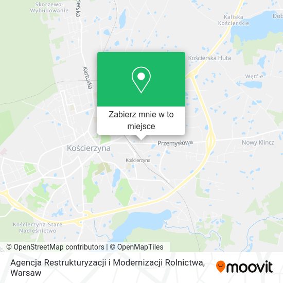 Mapa Agencja Restrukturyzacji i Modernizacji Rolnictwa