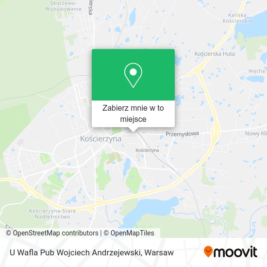 Mapa U Wafla Pub Wojciech Andrzejewski