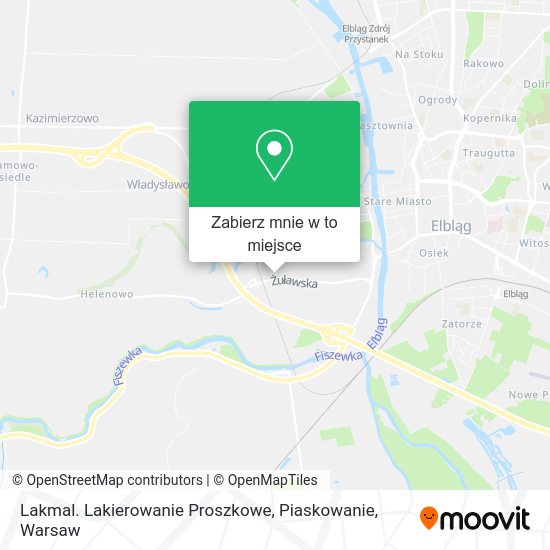 Mapa Lakmal. Lakierowanie Proszkowe, Piaskowanie