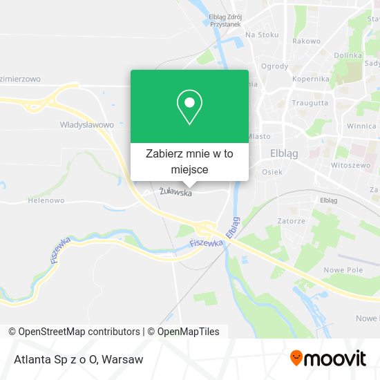 Mapa Atlanta Sp z o O