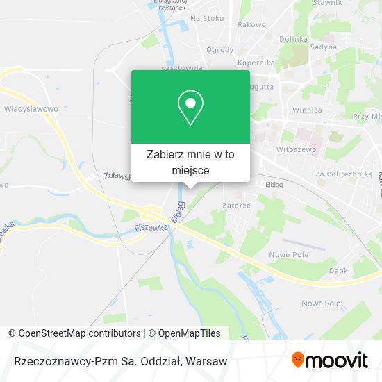 Mapa Rzeczoznawcy-Pzm Sa. Oddział