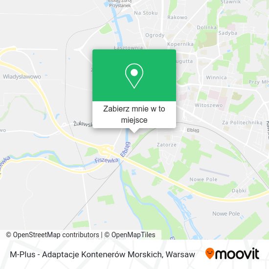 Mapa M-Plus - Adaptacje Kontenerów Morskich