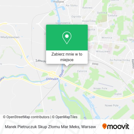 Mapa Marek Pietruczuk Skup Złomu Mar Meks