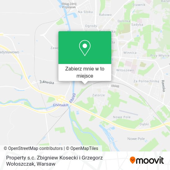 Mapa Property s.c. Zbigniew Kosecki i Grzegorz Wołoszczak