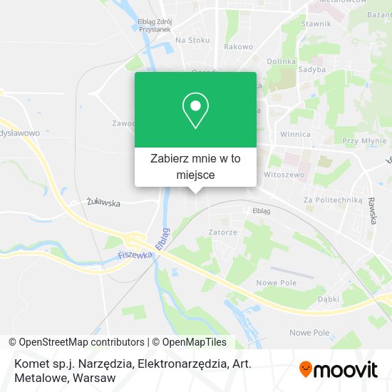 Mapa Komet sp.j. Narzędzia, Elektronarzędzia, Art. Metalowe