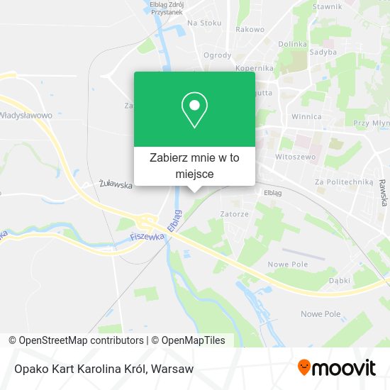 Mapa Opako Kart Karolina Król