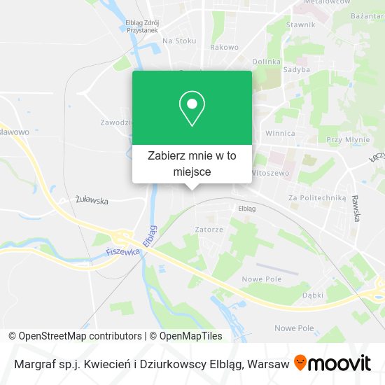 Mapa Margraf sp.j. Kwiecień i Dziurkowscy Elbląg