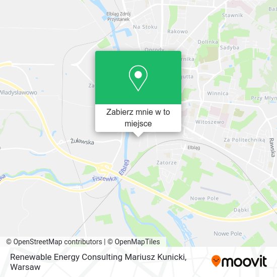 Mapa Renewable Energy Consulting Mariusz Kunicki