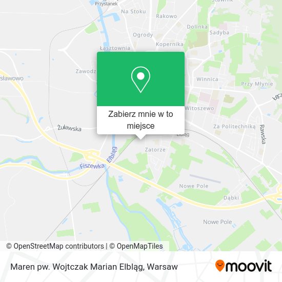 Mapa Maren pw. Wojtczak Marian Elbląg