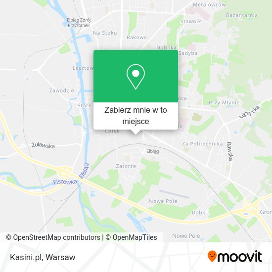 Mapa Kasini.pl