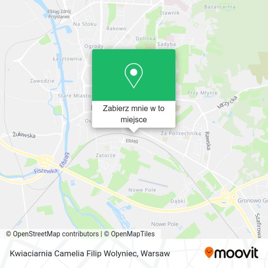 Mapa Kwiaciarnia Camelia Filip Wolyniec