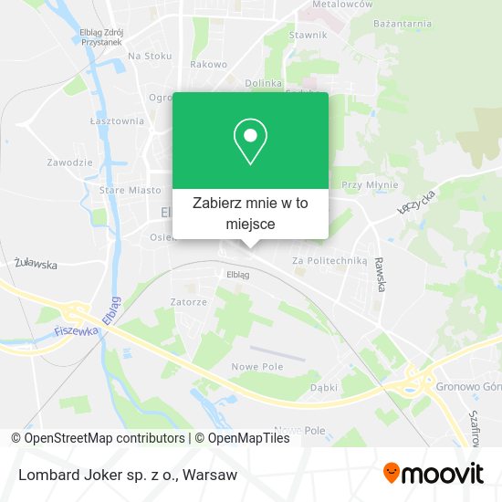 Mapa Lombard Joker sp. z o.