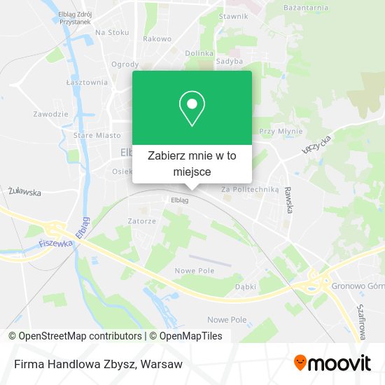 Mapa Firma Handlowa Zbysz