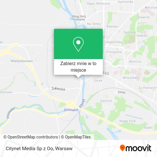 Mapa Citynet Media Sp z Oo