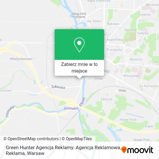 Mapa Green Hunter Agencja Reklamy. Agencja Reklamowa, Reklama