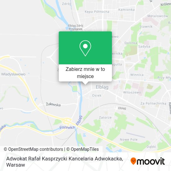 Mapa Adwokat Rafał Kasprzycki Kancelaria Adwokacka