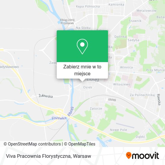 Mapa Viva Pracownia Florystyczna