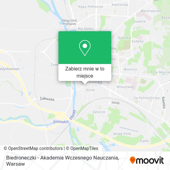 Mapa Biedroneczki - Akademia Wczesnego Nauczania