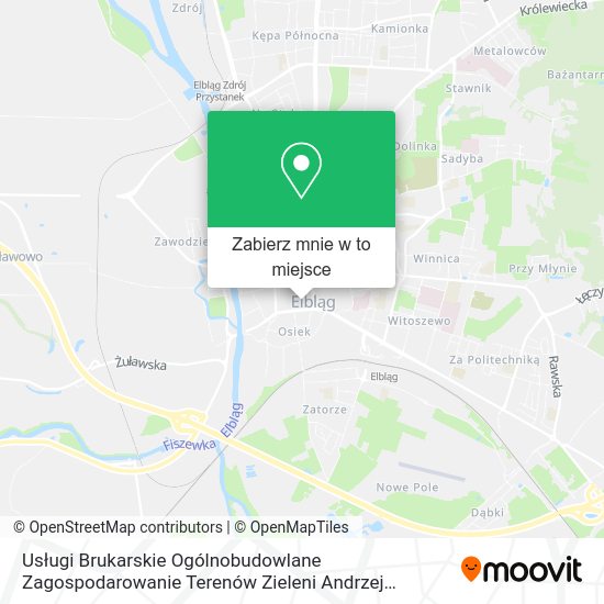 Mapa Usługi Brukarskie Ogólnobudowlane Zagospodarowanie Terenów Zieleni Andrzej Lewandowski