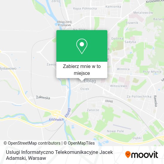 Mapa Uslugi Informatyczno Telekomunikacyjne Jacek Adamski