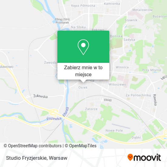 Mapa Studio Fryzjerskie