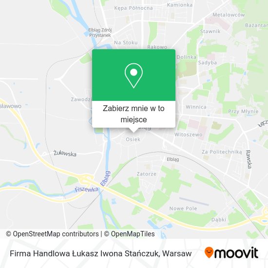 Mapa Firma Handlowa Łukasz Iwona Stańczuk