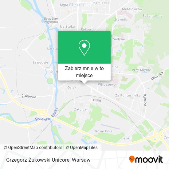 Mapa Grzegorz Żukowski Unicore