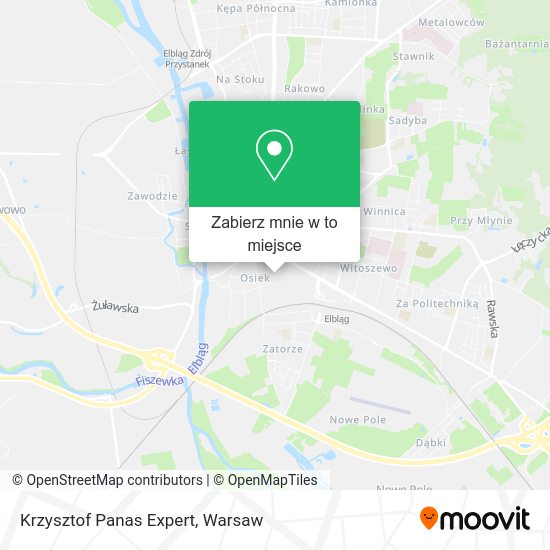 Mapa Krzysztof Panas Expert