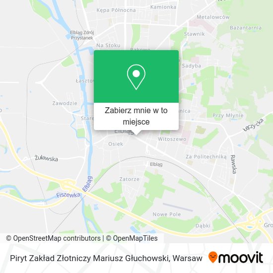 Mapa Piryt Zakład Złotniczy Mariusz Głuchowski