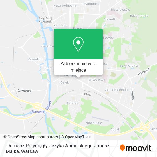 Mapa Tłumacz Przysięgły Języka Angielskiego Janusz Majka