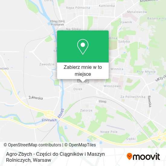 Mapa Agro-Zbych - Części do Ciągników i Maszyn Rolniczych