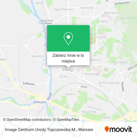 Mapa Image Centrum Urody Topczewska M.