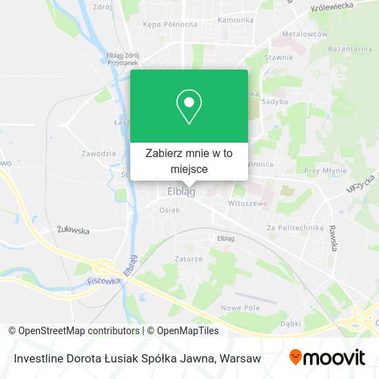 Mapa Investline Dorota Łusiak Spółka Jawna