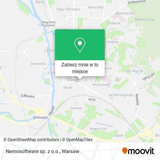 Mapa Nemosoftware sp. z o.o.