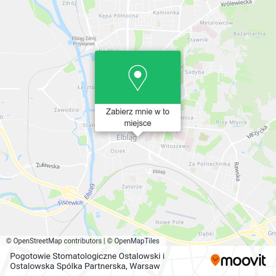 Mapa Pogotowie Stomatologiczne Ostalowski i Ostalowska Spólka Partnerska