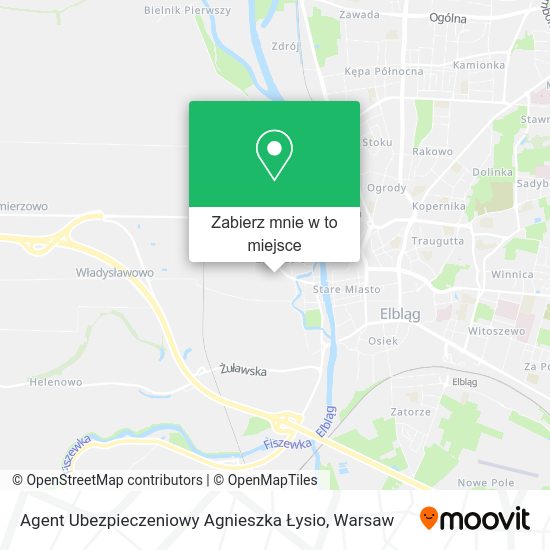 Mapa Agent Ubezpieczeniowy Agnieszka Łysio