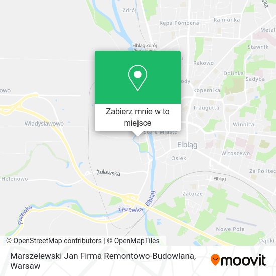 Mapa Marszelewski Jan Firma Remontowo-Budowlana