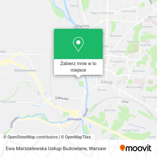 Mapa Ewa Marszelewska Usługi Budowlane