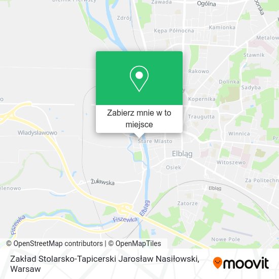 Mapa Zakład Stolarsko-Tapicerski Jarosław Nasiłowski