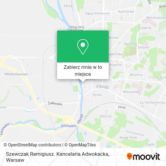 Mapa Szewczak Remigiusz. Kancelaria Adwokacka