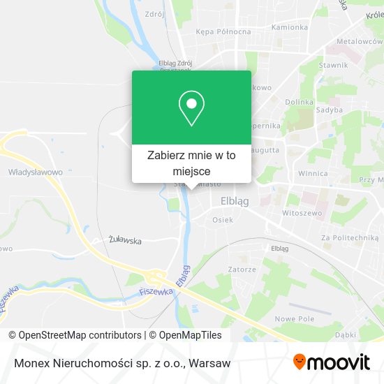 Mapa Monex Nieruchomości sp. z o.o.