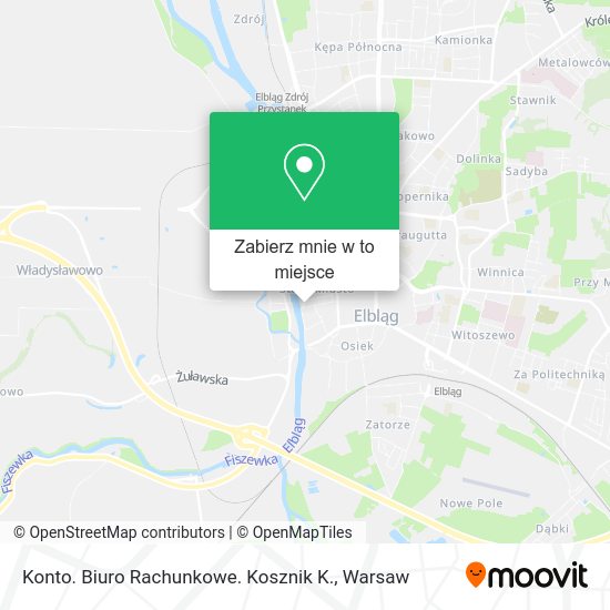 Mapa Konto. Biuro Rachunkowe. Kosznik K.