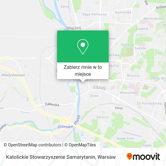 Mapa Katolickie Stowarzyszenie Samarytanin