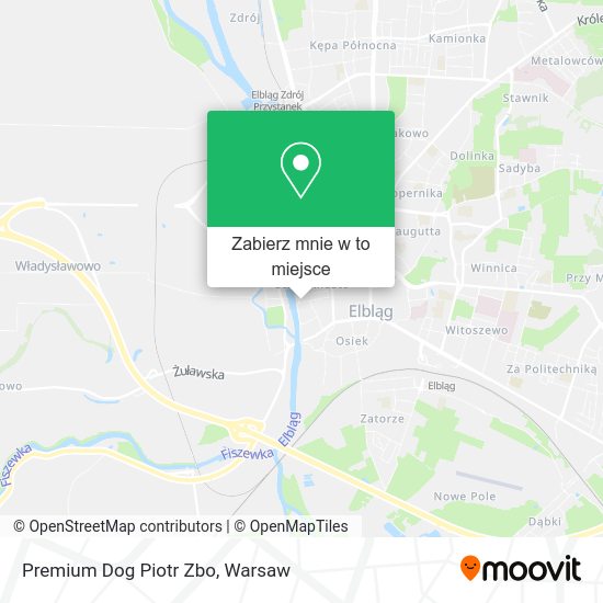 Mapa Premium Dog Piotr Zbo