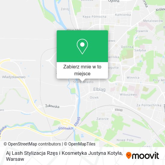 Mapa Aj Lash Stylizacja Rzęs i Kosmetyka Justyna Kotyła