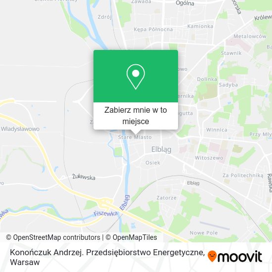 Mapa Konończuk Andrzej. Przedsiębiorstwo Energetyczne