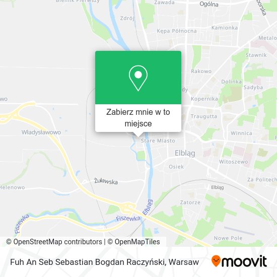 Mapa Fuh An Seb Sebastian Bogdan Raczyński