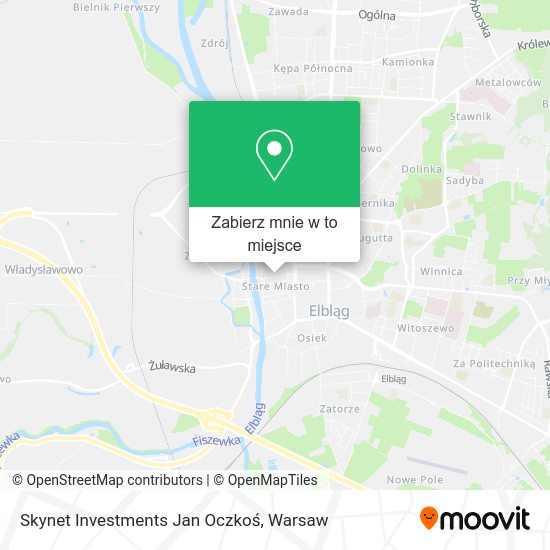 Mapa Skynet Investments Jan Oczkoś