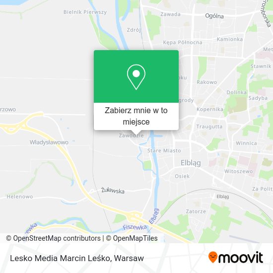 Mapa Lesko Media Marcin Leśko