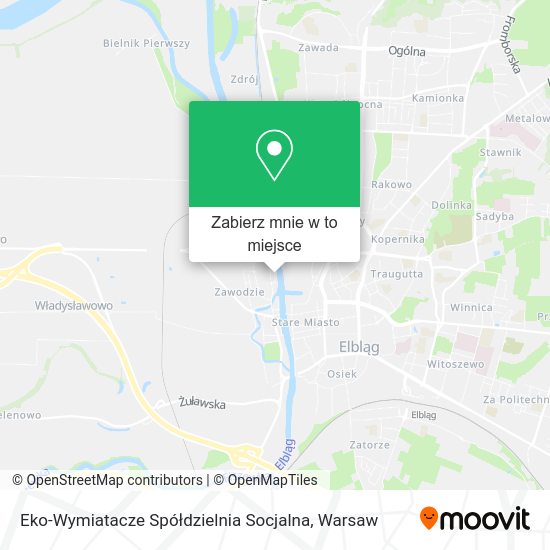 Mapa Eko-Wymiatacze Spółdzielnia Socjalna